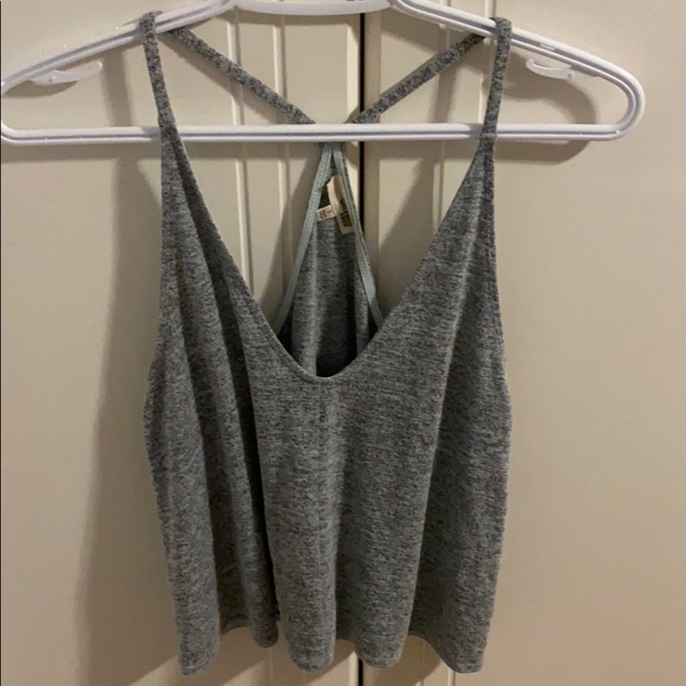 Aritzia Wilfred Free Diaconu Tank Top Grey